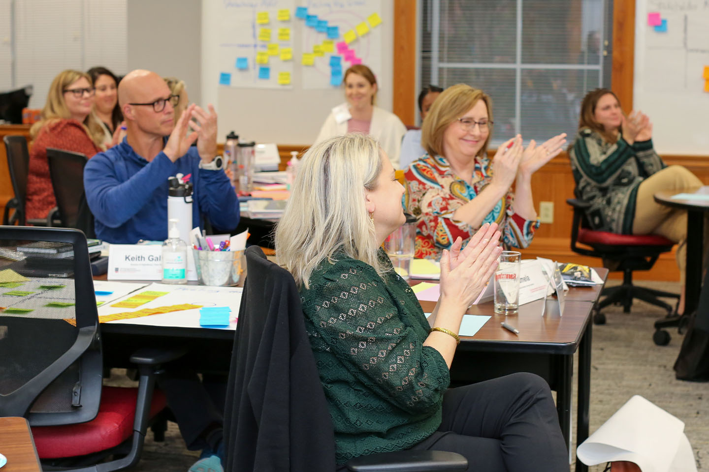 Nonprofit leaders gathered for professional development. (Photo by Shannah Montgomery)