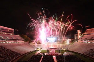 2022 Spring Commencement in Sanford Stadium