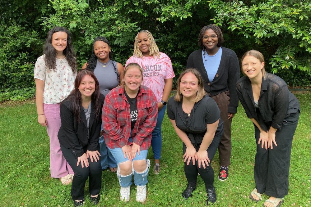 (Back row L-R) Gabby Kozlowski, Aliyah Williams, Amani Hannah, Tulani Reeves-Miller (Front row, L-R) Sierra Bastis, Devin Land, Sammi Richt, Rebecca Snyder (Submitted photo)