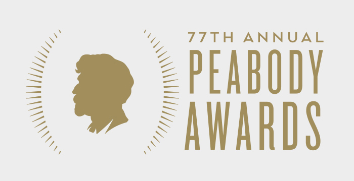 Logo for 77th Annual Peabody Awards