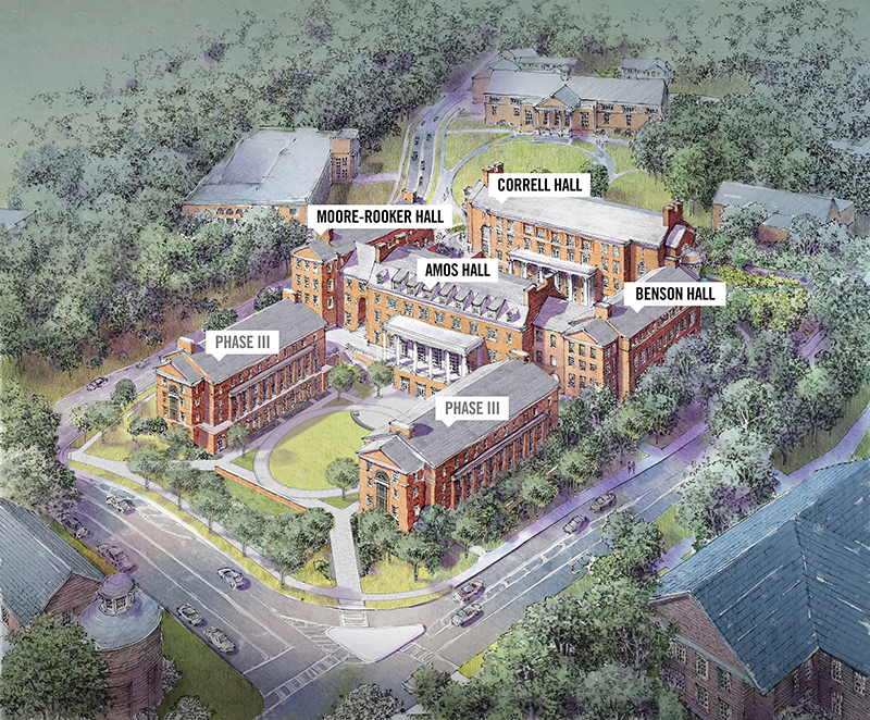 Business campus renderings